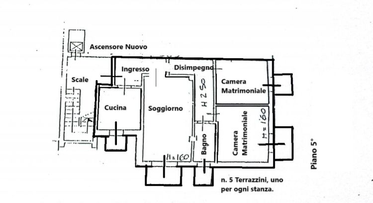 Mansarda in vendita, via Legione Antonini  122, Santa Bertilla, Vicenza