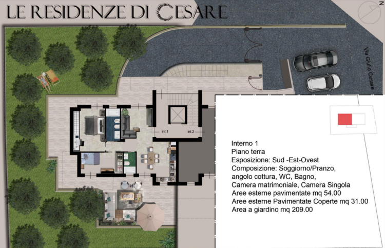 Via Giulio Cesare, 31