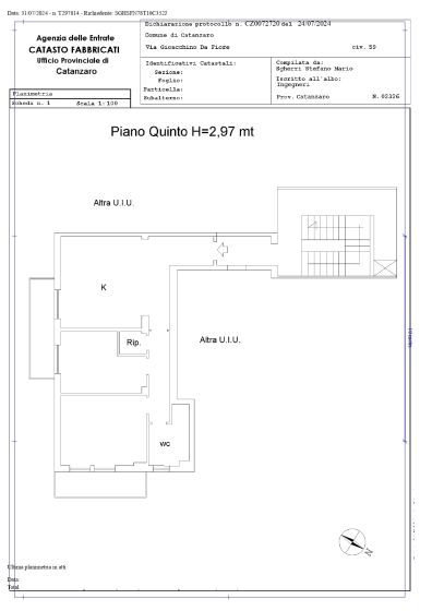 Via Gioacchino da Fiore, 59, Catanzaro, CZ, Italia