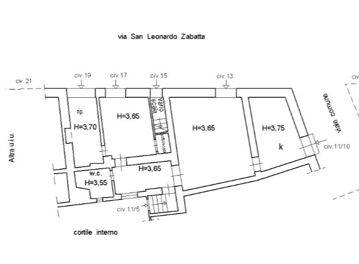 Via S. Leonardo Zabatta, 15