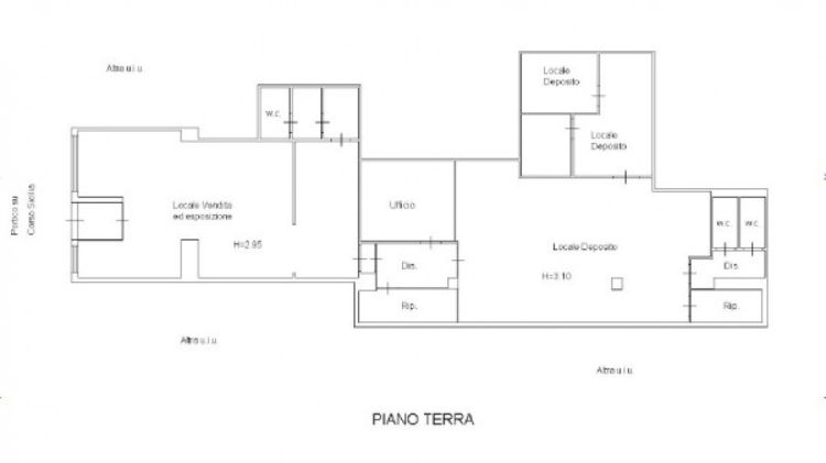 Negozio, Corso Sicilia  65, Centro Storico, Catania