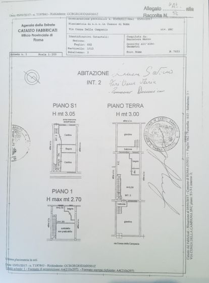 Villa in vendita, via Conza della Campania  25, Ponte di Nona, Roma