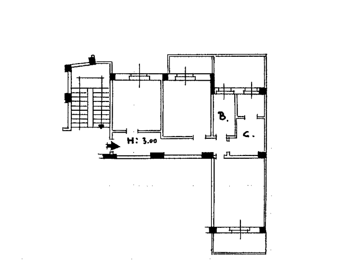 Trilocale in vendita, via Val d'Aosta  98, Roma