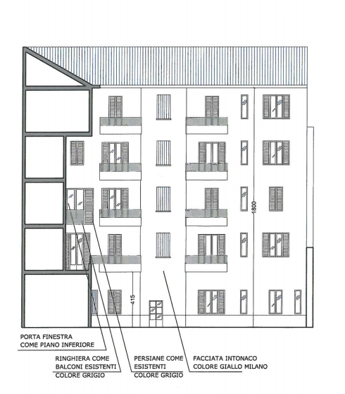 Trilocale in vendita, via Giordano Bruno  16, Sarpi, Milano