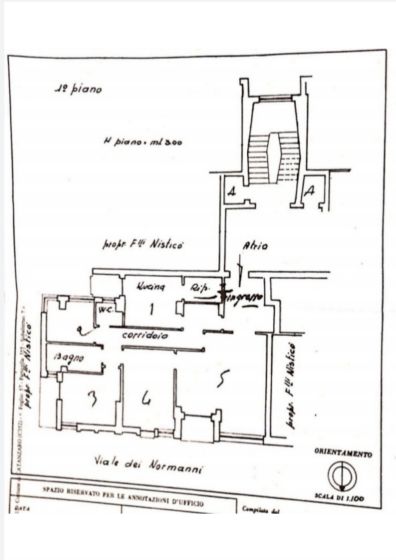 Quadrilocale in vendita, viale dei Normanni  149, Centro Storico, Catanzaro