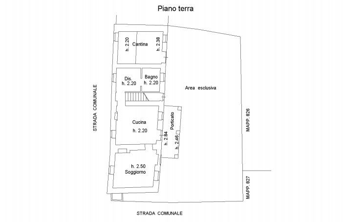 Casale in vendita, via V. Veneto  14, Pecorara, Alta Val Tidone