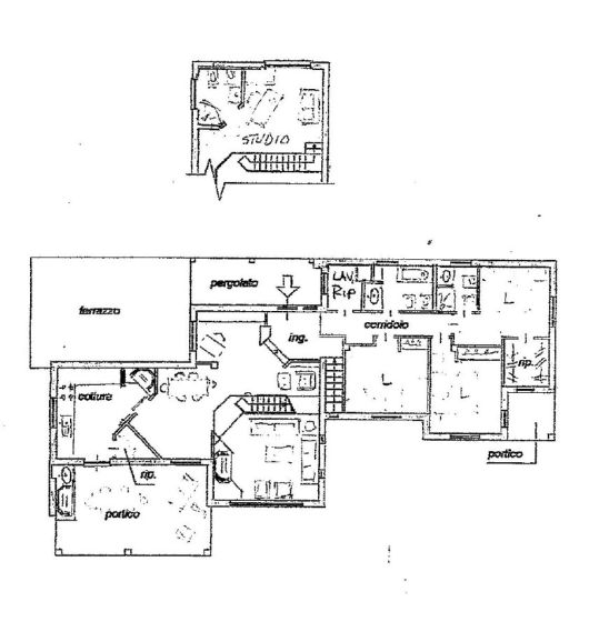 Villa in vendita, via Antonio De Curtis  4, Rignano Flaminio
