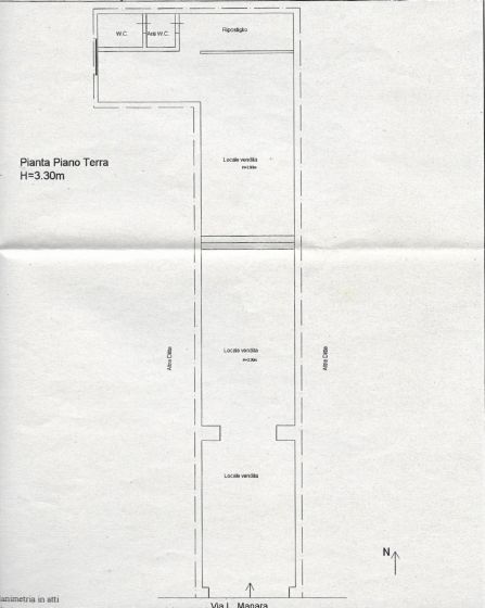 Negozio in affitto, via Luciano Manara  62, Centro, Messina