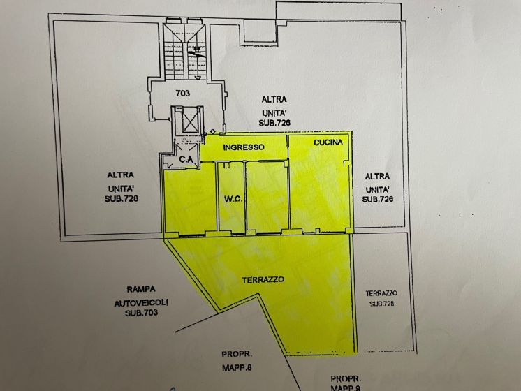 Trilocale in vendita, via Gallarate  37, Portello, Milano