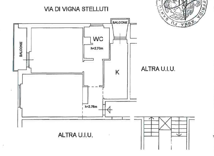Bilocale, via Marco Besso  10, Vigna Clara, Roma