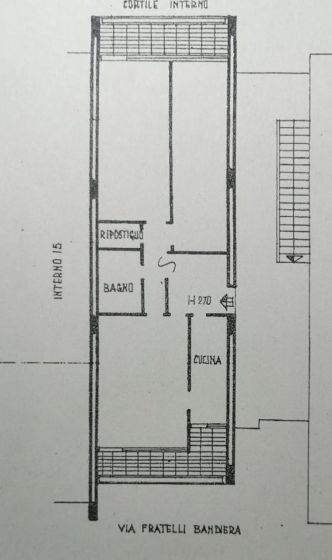 Trilocale in vendita, via Fratelli Bandiera, Centro, Latina
