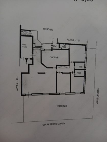 Quadrilocale in vendita, via Alberto Mario  12, Corso Italia, Catania
