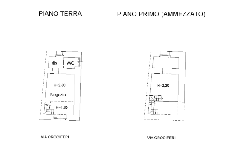 Negozio in vendita, via Crociferi  62, Centro Storico, Catania