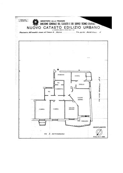 Appartamento in vendita, via Luigi Bertelli  5, Talenti, Roma