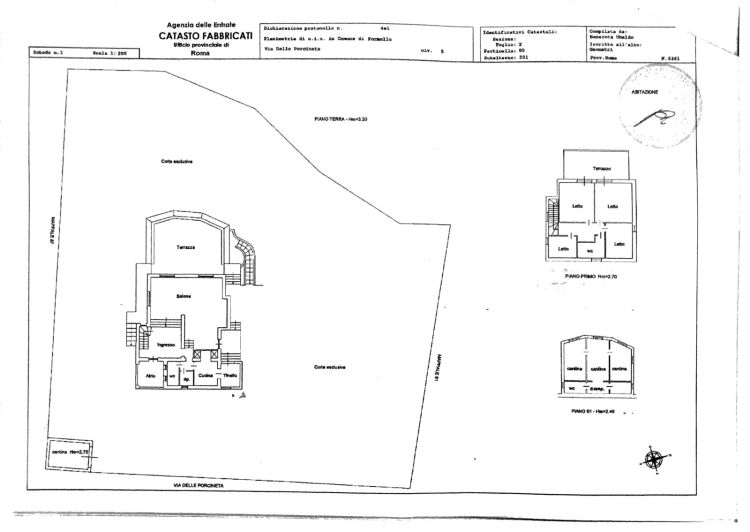 Villa in vendita, via delle Porcineta , Formello