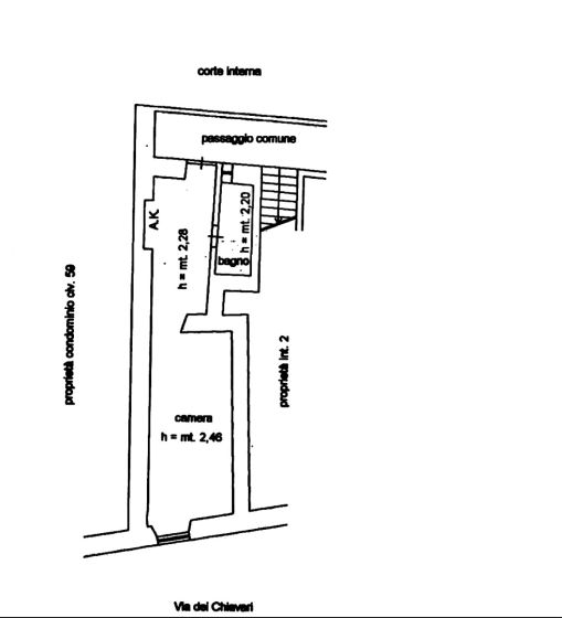 Monolocale in vendita, via dei Chiavari  61, Centro Storico, Roma