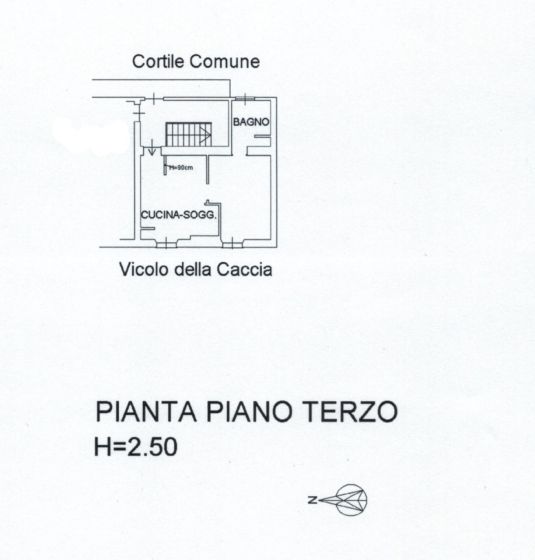 Bilocale in vendita, Vicolo Caccia  6, Centro, Novara