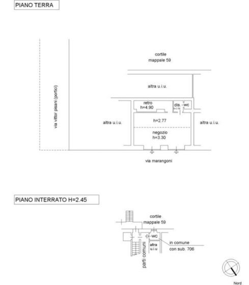 Negozio in affitto, via Leopoldo Marangoni  9, Centrale, Milano