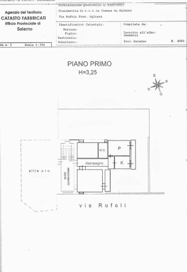 Trilocale in vendita, Strada Provinciale Rufoli  19, Ogliara, Salerno