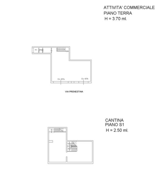 Negozio in affitto, via Prenestina  427, Tor de' Schiavi, Roma