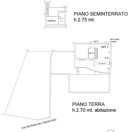 Trilocale in vendita, via dell'Osteria del Finocchio  81, Finocchio, Roma