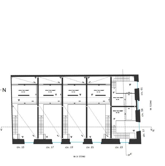 Terratetto unifamiliare in vendita, via Giuseppe di Stefano  17, Centro Storico, Catania