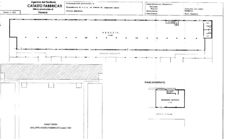 Negozio in vendita, Piazza Giorgio Amendola  10, Campagna Lupia