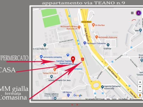 Via Teano, 9 - Milano