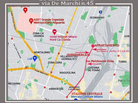 Via Emilio de Marchi, 45 - Milano