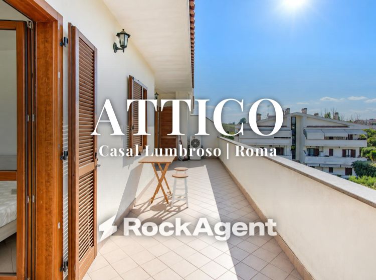 Attico in vendita, via Gioele Solari  157, Casal Lumbroso, Roma