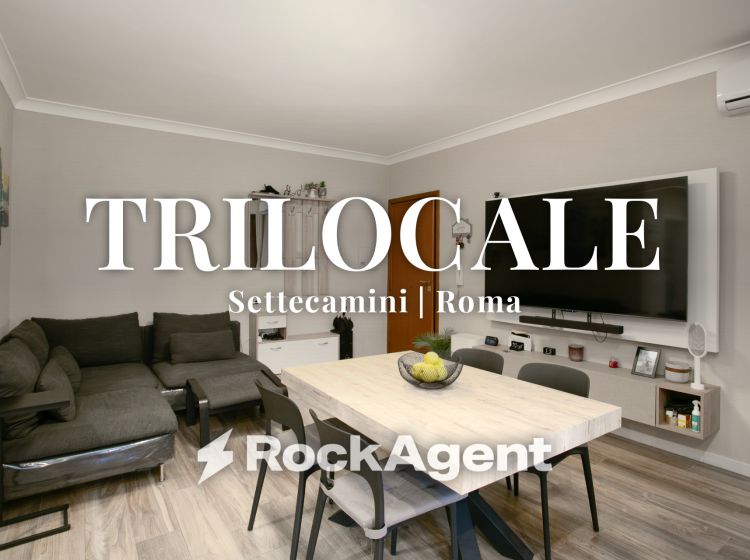 Trilocale in vendita, via Abate di Tivoli, Settecamini, Roma