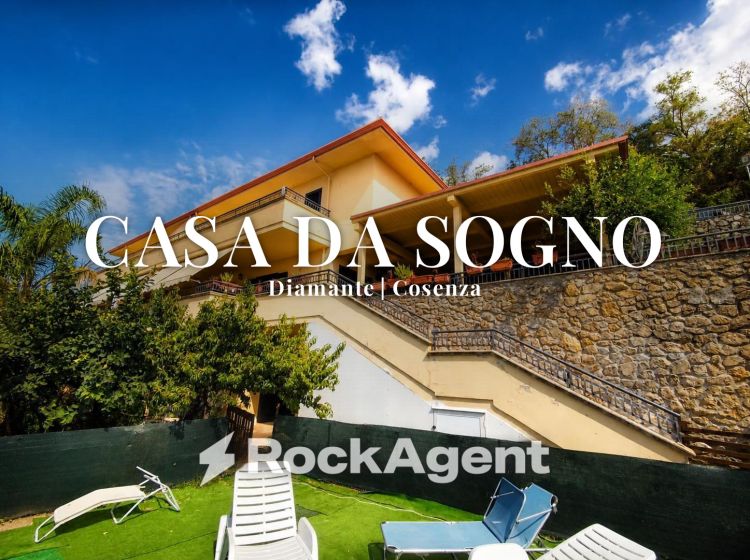 Appartamento in villa in vendita, Salita Fragalleto  5, Diamante