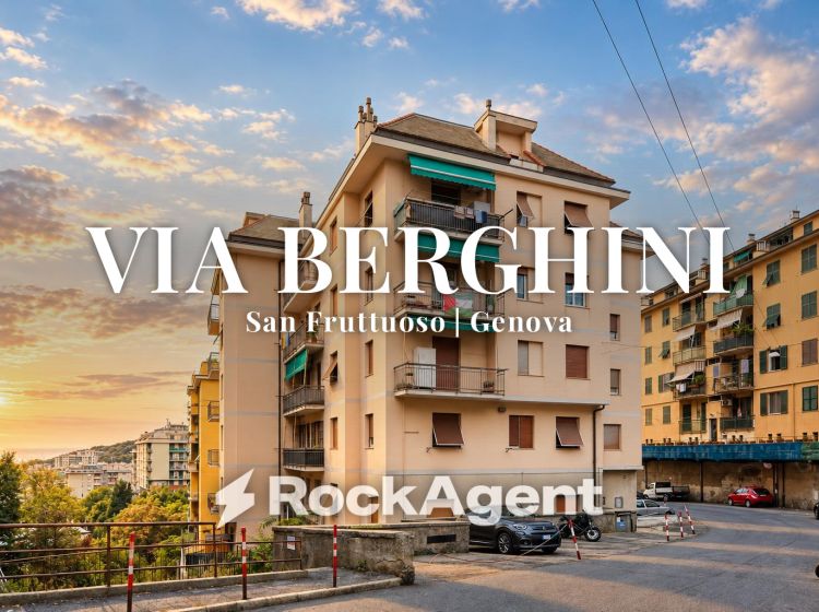 Bilocale in vendita, via Pasquale Berghini, San Fruttuoso, Genova
