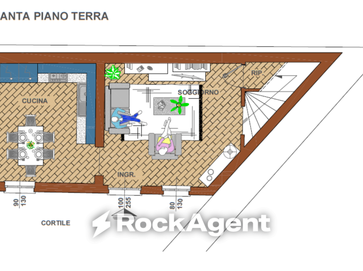 Terratetto unifamiliare in vendita, via Professor G. Rocca, Mede