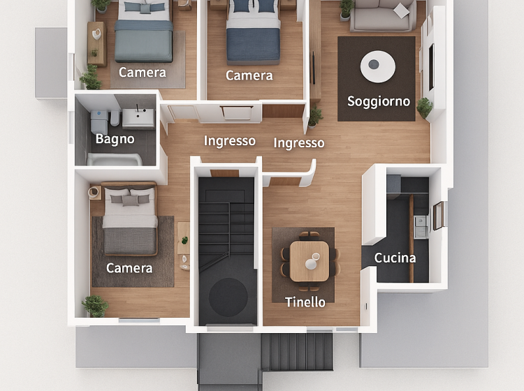 Appartamento in vendita, via Archimede  61, Sant'egidio Alla Vibrata