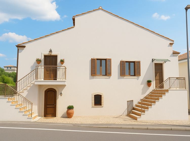 Terratetto plurifamiliare in vendita, via San Pietro  21, Sant'omero