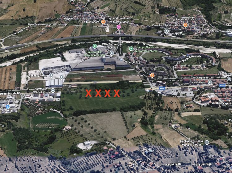 Terreno residenziale in vendita, Strada Statale 80, Bellante