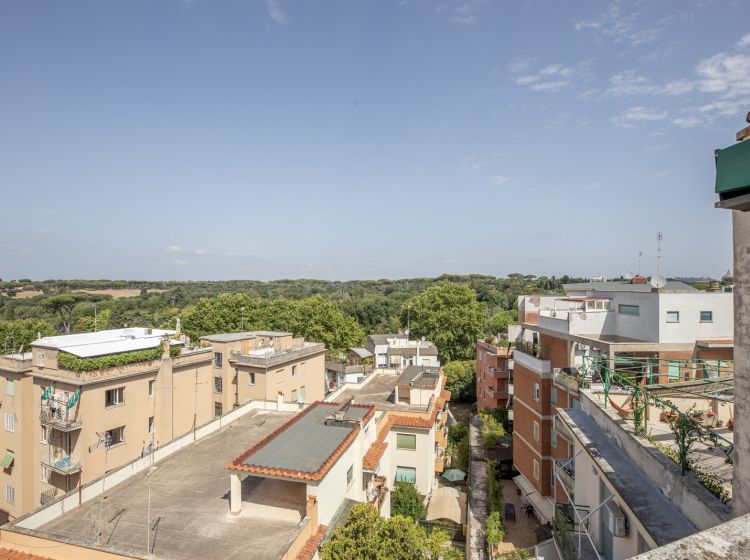 Attico in vendita, via Trebio Littore  6, Monteverde, Roma