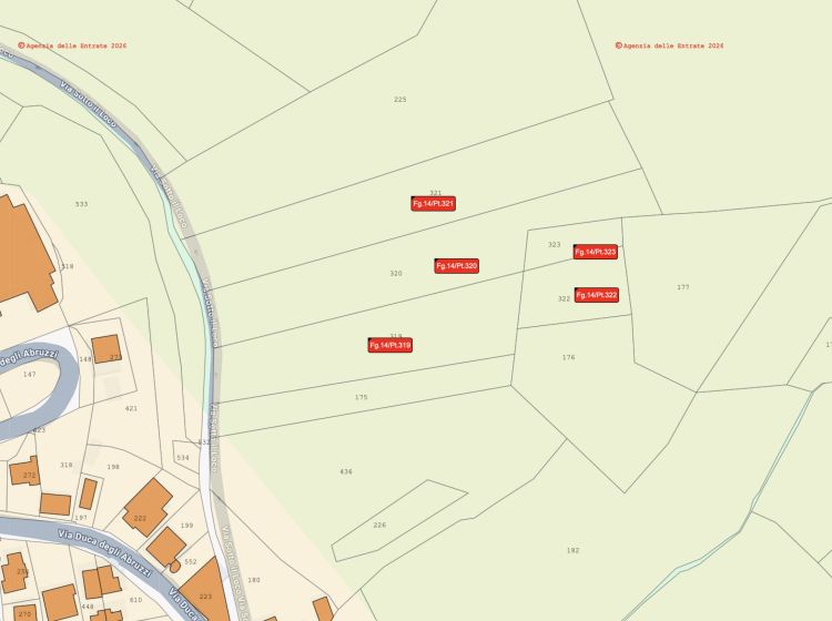 Terreno agricolo in vendita, via Sotto il Loco, Case Alte, Sant'omero