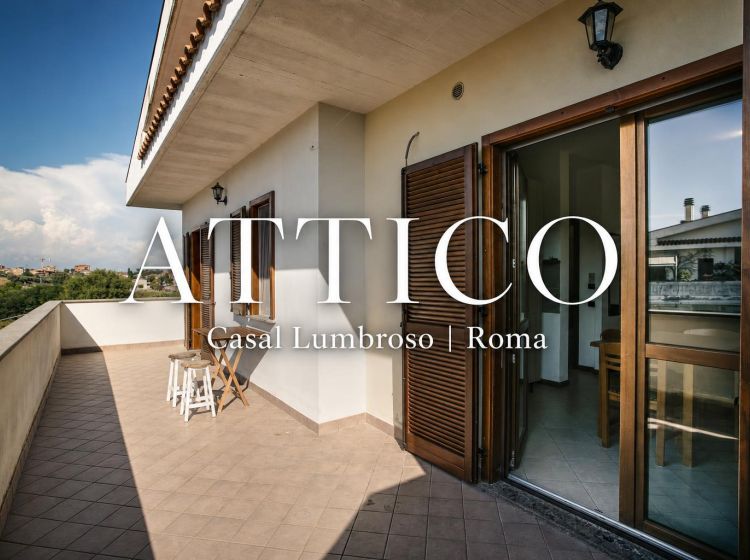 Attico in vendita, via Gioele Solari  157, Casal Lumbroso, Roma