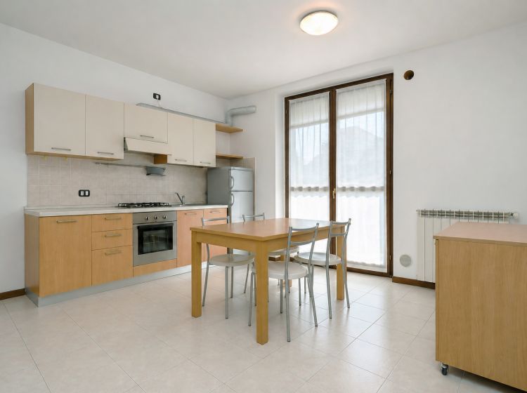 Trilocale in affitto, via Marco Polo  25, Dalmine