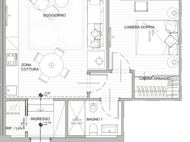 Bilocale in vendita, via Giovanni Arrivabene  11, Bovisa, Milano