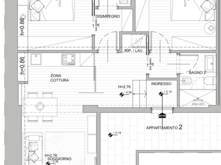 Trilocale in vendita, via Giovanni Arrivabene  11, Bovisa, Milano