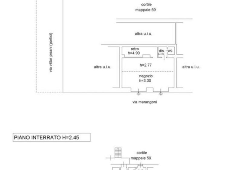 Negozio in affitto, via Leopoldo Marangoni  9, Centrale, Milano