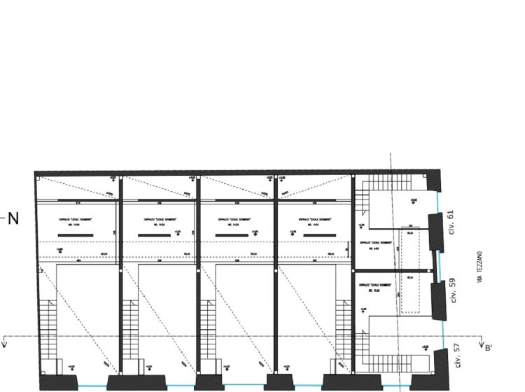 Terratetto unifamiliare in vendita, via Giuseppe di Stefano  17, Centro Storico, Catania