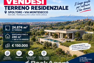 Terreno residenziale in vendita, via Montesecco, Spoltore