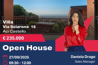 Villa in vendita, via Sciarone  15, Ficarazzi, Aci Castello