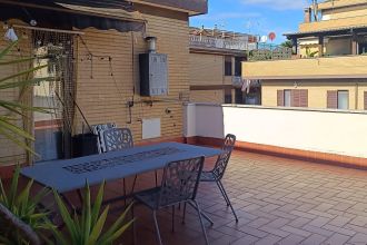 Attico in vendita, via Foglianise  62, Borghesiana, Roma