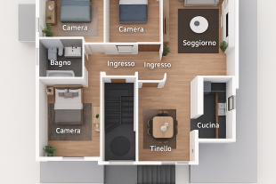 Appartamento in vendita, via Archimede  61, Sant'egidio Alla Vibrata
